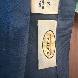 Talbots A-Line Skirt in Blue